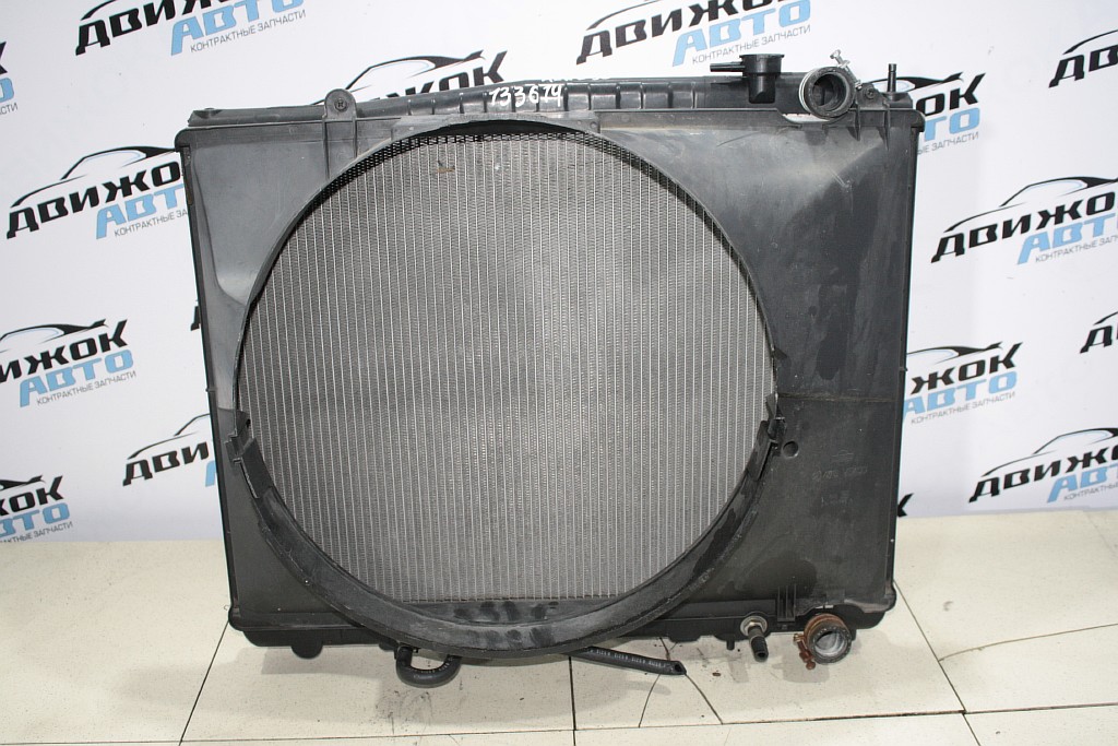 Радиатор охлаждения двигателя NISSAN ALWE50 Контрактная